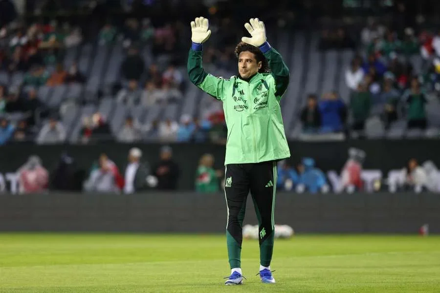 Ochoa, portero de la selección mexicana